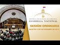 EN VIVO - Sesión Ordinaria de la Asamblea Nacional