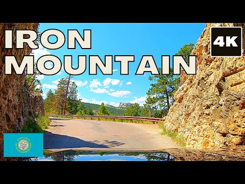 Iron Mountain Road 4K scenic drive | South Dakota [Mount Rushmore]