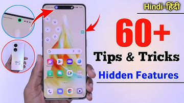 Oppo Reno 8T 5G Tips And Tricks - Top 60++ Hidden Features | Hindi-हिंदी