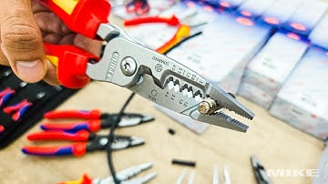 Kìm điện đa năng Knipex 13 76 200 ME – cán cách điện 1000V