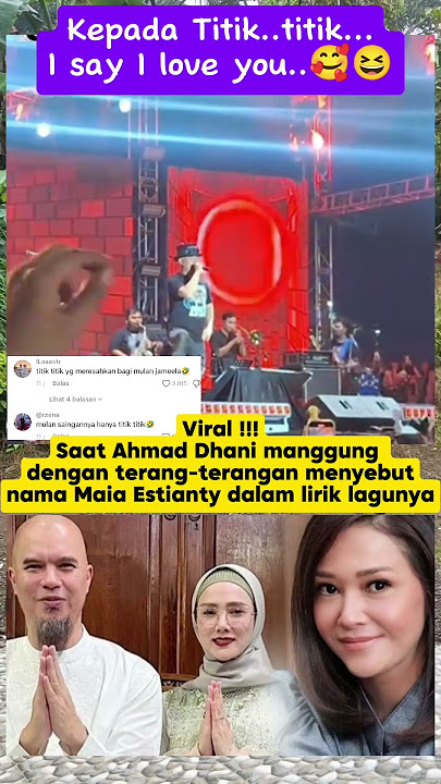 Bikin Heboh!! Lirik Lagu Ahmad Dhani seperti belum move on Dengan Mantan istri #ahmaddhani #shorts