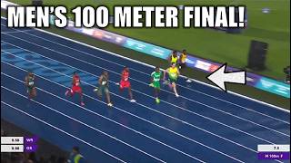 Men's 100 Meter Final Was Crazy