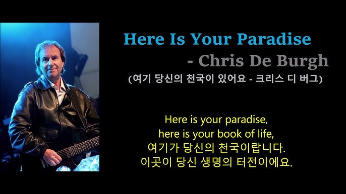 Here is your paradise - Chris De Burgh (tradução) 