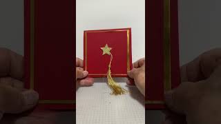 Handcrafted Graduation Card in School Colors