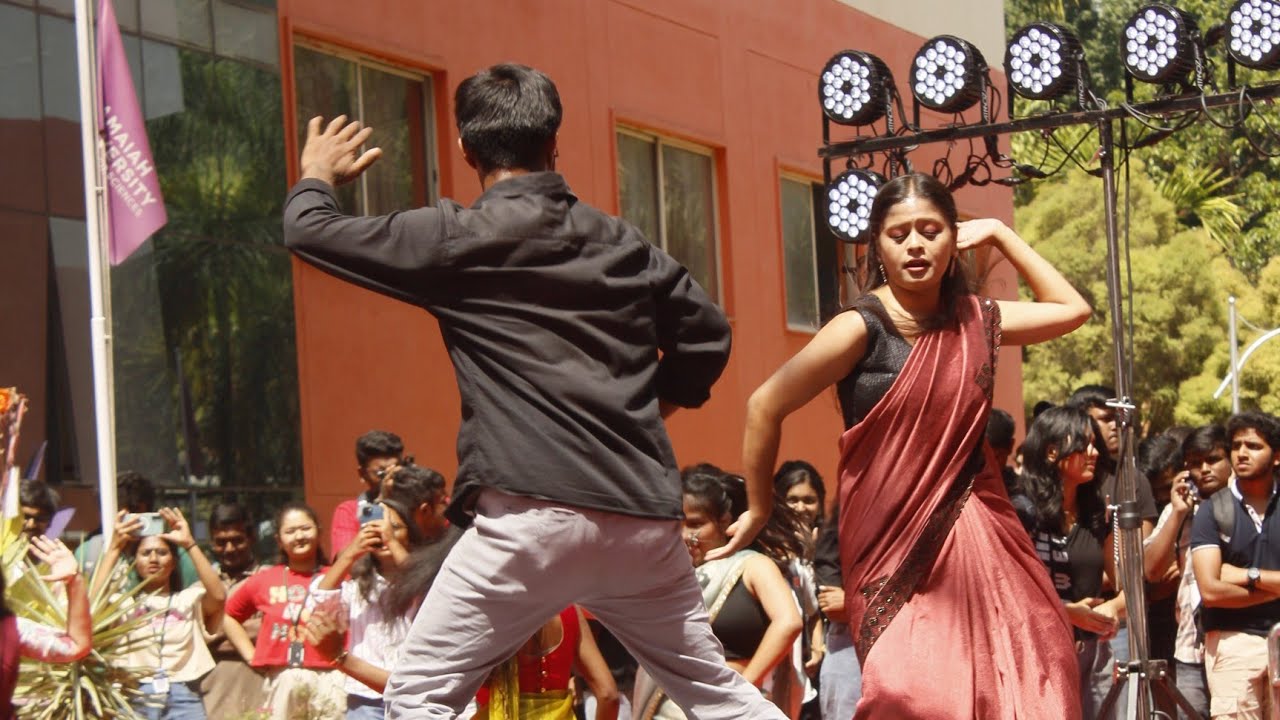 M S Ramaiah Akaira'26 Flashmob dance performance 🕺🥳 #ruas #viral #dance ...