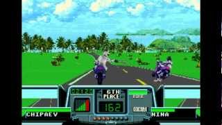 Road Rash 3 Прохождение (Sega) - Уровень (4-5) Part 3/3