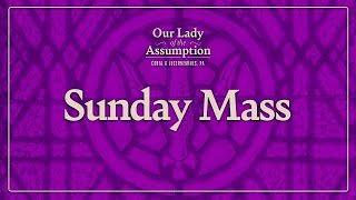 Sunday Mass – March 22, 2026
