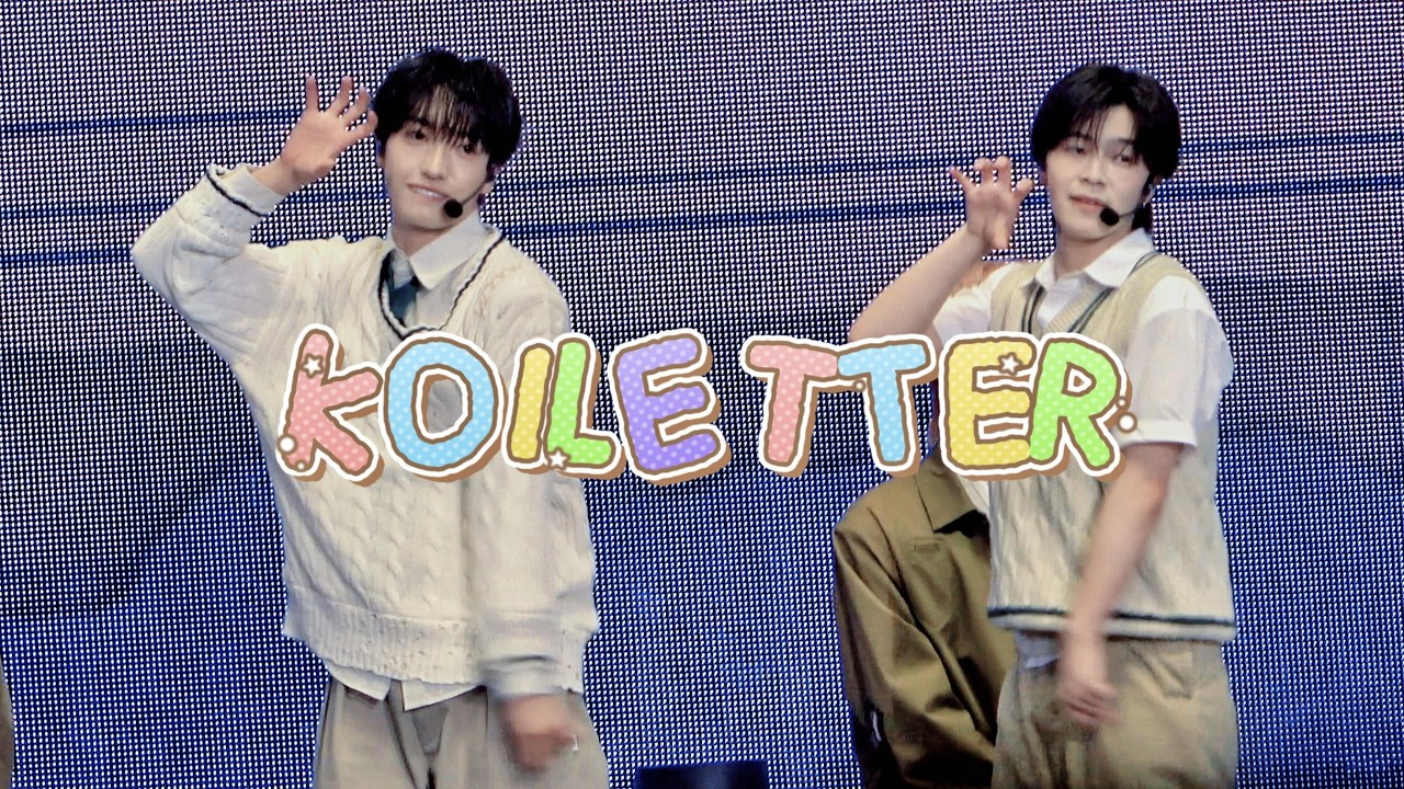 2026 KO1KEYZ 1ST FAN MEETING 兵庫公演 KO1LETTER - KO1KEYZ SIYOUNG