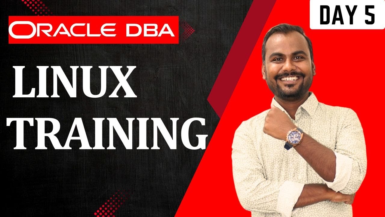 Oracle DBA Journey Begins | Day 5 - Linux Training - YouTube