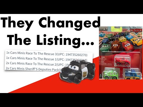 未開封 CARS MATTEL TO PROTECT AND SERVE Mattel Disney Cars To Protect & Serve Mike 07 - Police Cancelled