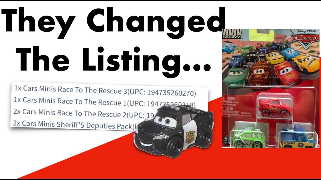 Did Mattel Accidentally Leak the Names of New Mini Racers Packs