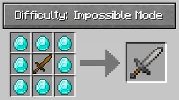 Minecraft UHC but with "impossible mode" difficulty..