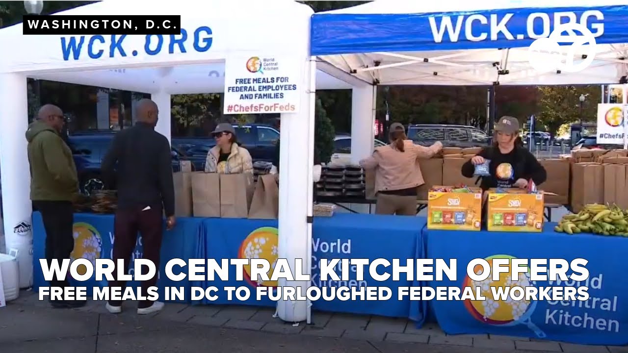 World Central Kitchen offers free meals in DC to furloughed federal ...