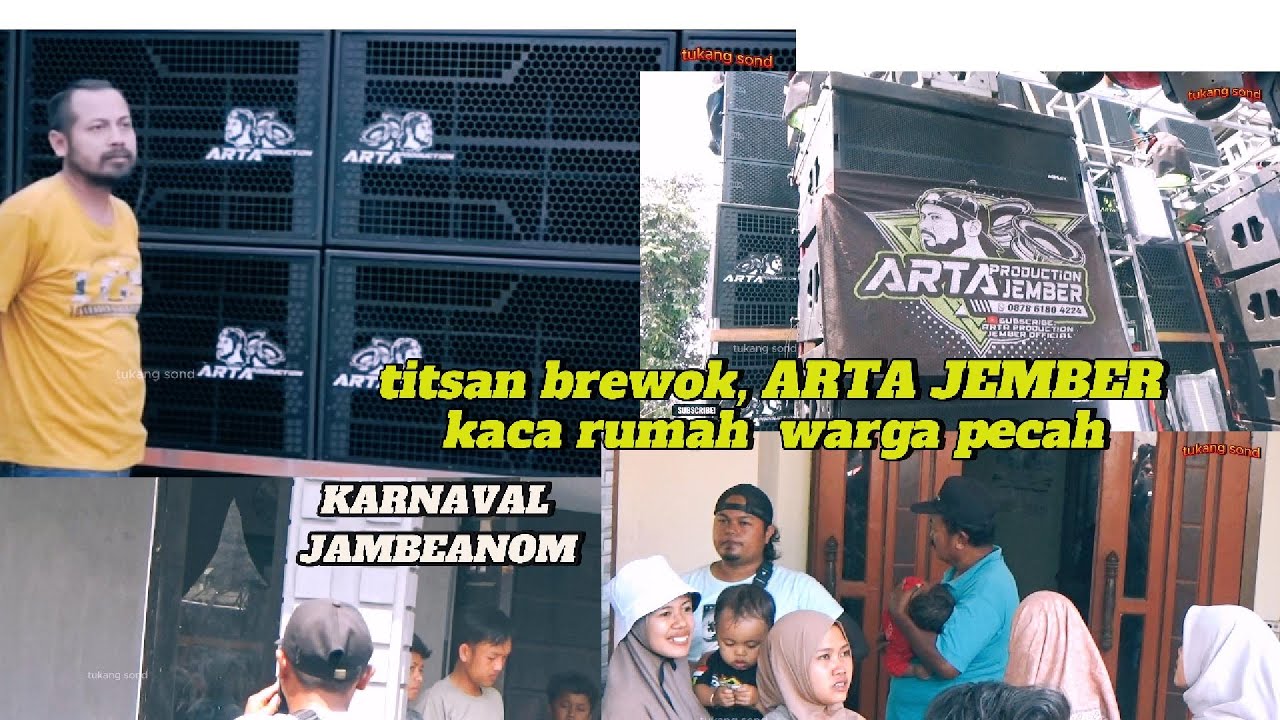KARNAVAL JAMBEANOM BONDOWOSO, ARTA PRODUCTION JEMBER! TITISAN BREWOK