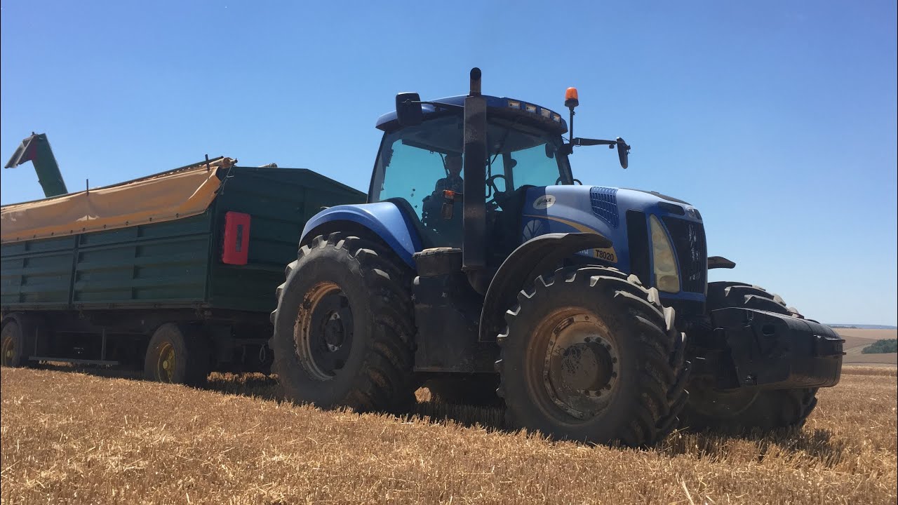 [2020] New Holland T8020 - CabView - YouTube