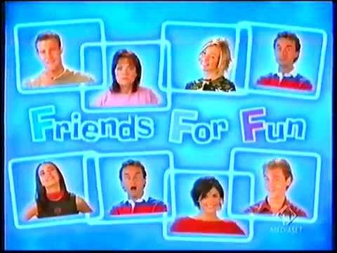 bumper dei cartoni del pomeriggio + sigla friends for fun - italia1 - sabato 1° dicembre 2001
