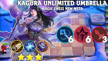 BEST MAGE HERO IN MAGIC CHESS | KAGURA UNLIMITED UMBRELLA | MLBB MAGIC CHESS SEASON 13