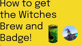 How to get the Witches Brew and Badge in Wacky Wizards | Roblox