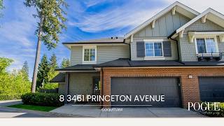 Updated Duplex-style END UNIT at Polygon's Bridlewood | 8 3461 Princeton Avenue, Coquitlam | 4K Tour