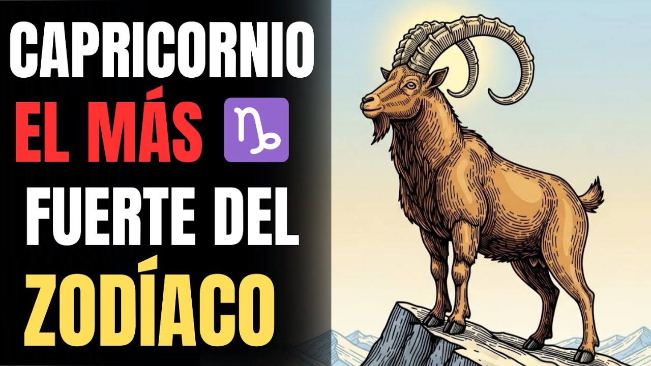 ¿Por qué CAPRICORNIO ♑ es el GUERRERO más fuerte del zodiaco? El signo que nunca se rinde