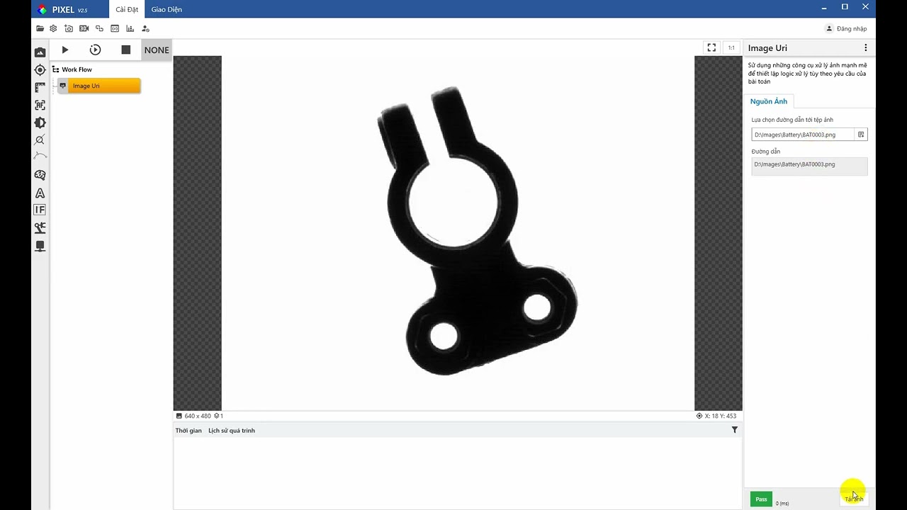 Vision Pixel: Imagesource uri