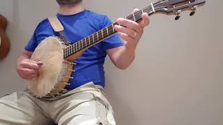Video thumbnail of ""Maid Behind the Bar" on Irish tenor banjo"