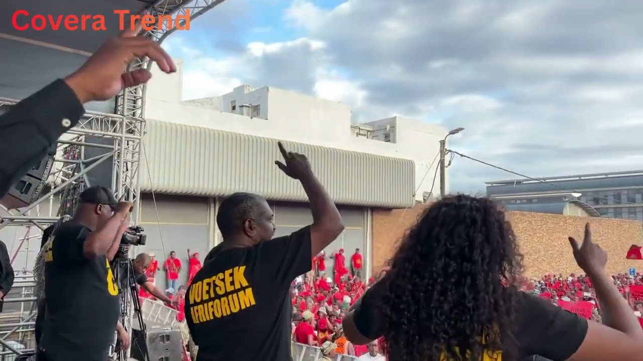 EFF President and Commander in Chief Julius Malema