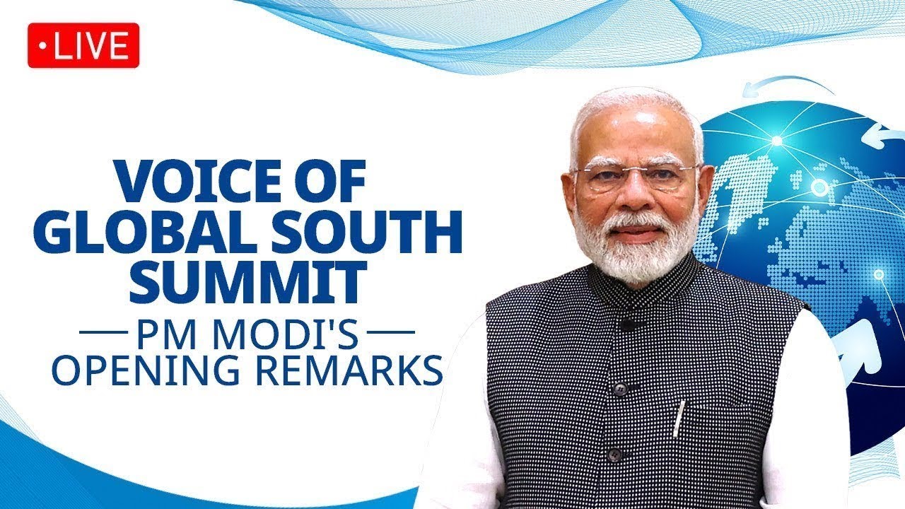 PM Modi Live: Opening remarks at Voice of Global South Summit