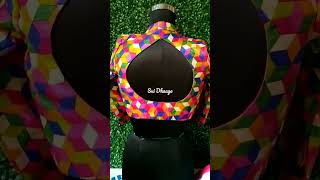 Stand Collar Blouse Designdesigner Blouse