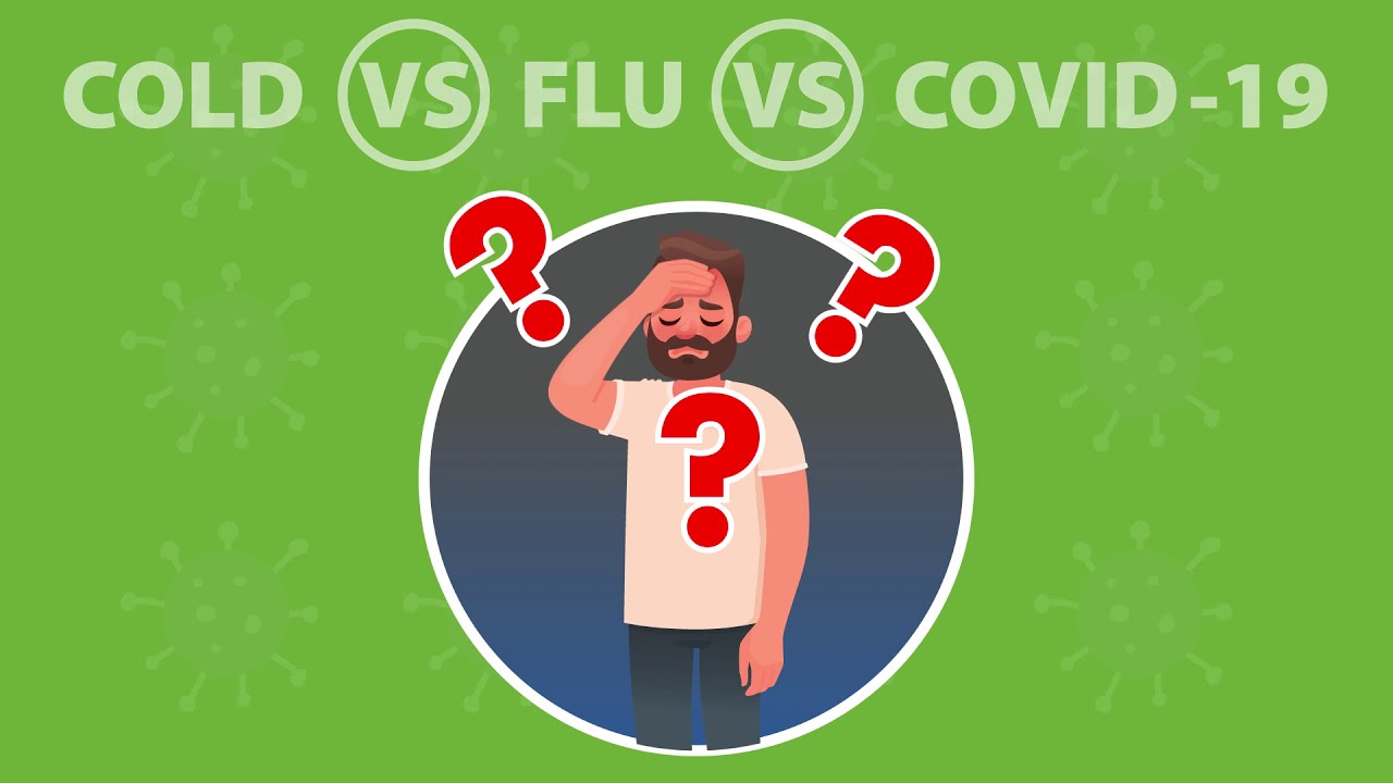 Symptoms: Cold vs. Flu vs. COVID-19