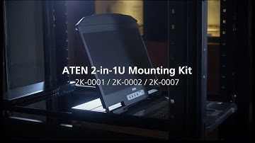How to install your ATEN 2-in-1U Mounting Kit