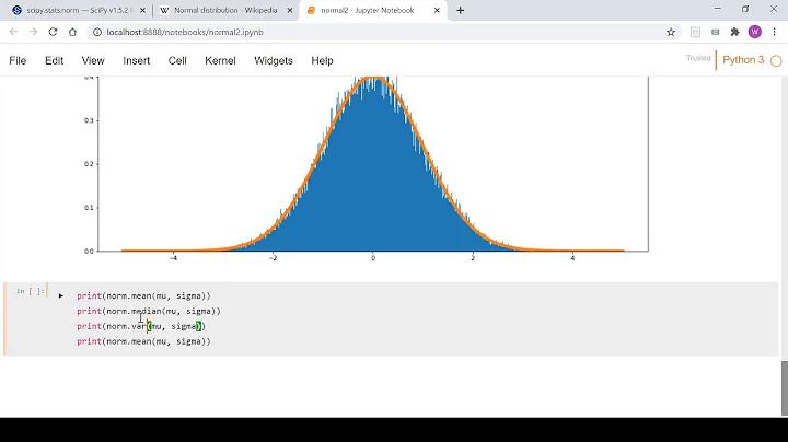 Python - Normal Distribution