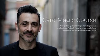 Card Magic Course by Steve Faulkner. In-depth, Professional Online Magic Training.