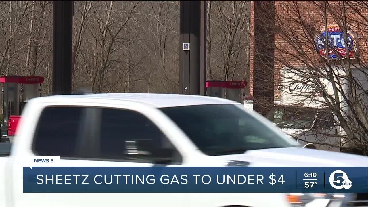 Sheetz stations lower gas prices to 3.99 through July 4 weekend YouTube