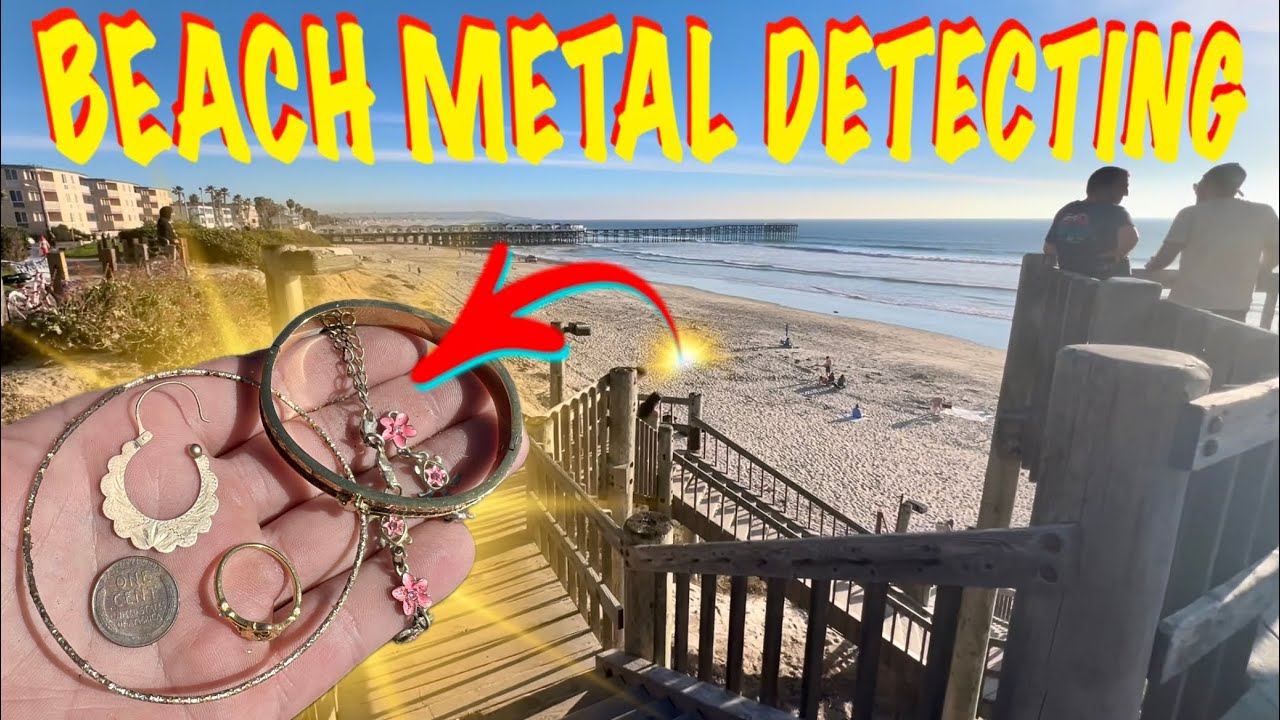 I Left The Beach With a Bag FULL of TREASURE!! • Metal Detecting SAN ...