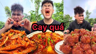 TikTok Tài Tỏi 2022 | Tổng hợp clip ăn từ cay đến siêu cay cấp độ 12 đã được công nhận Bởi Lâm Vlog