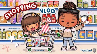 *☃️CHRISTMAS *Shopping vlog🍬🎄₊°｡❆||Tocaboca roleplay⋆⁺₊❅.||voiced 🎙 screenshot 3