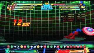 MvC3 - She-Hulk Airthrow BnB