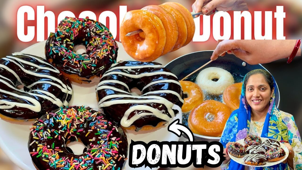 Soft & Fluffy Donuts🍩 | Chocolate Donuts Recipe | बच्चों के पसंद के डोनट्स | Afreen Style | 2025