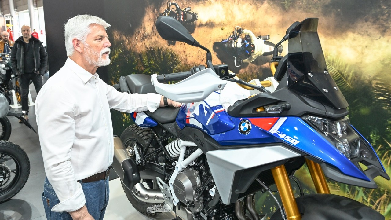 Motosalon 2026 - návštěva prezidenta České republiky Petra Pavla