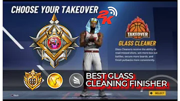 BEST GLASS CLEANING FINISHER BUILD | NBA 2K21 Current Gen
