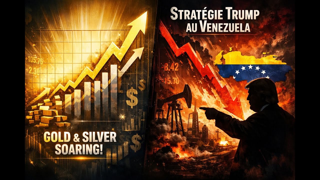 Métaux Précieux, Or et Argent : Analyse de la Hausse | Pétrole et Stratégie Trump au Venezuela
