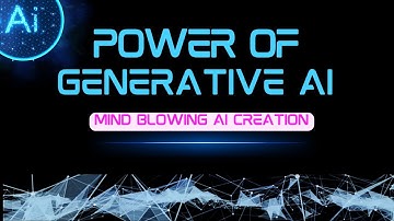 Mind-Blowing AI Creations: Witness the Power of Generative AI | Artificial Intelligence | AI | Tech