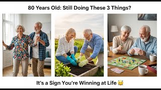 80 Years Old: Still Doing These 3 Things? It’s a Sign You’re Winning at Life 🎉💪