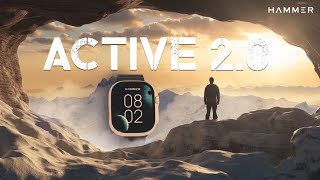 Hammer Active 2.0 | 1.95" Bluetooth calling smartwatch with Always On Display | Official video