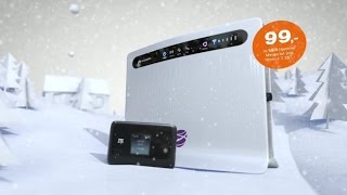Julens råeste 2-i-1 bredbåndspakke fra NetCom!