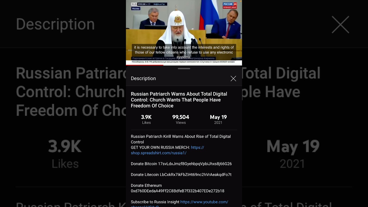 Russia warns about digital control