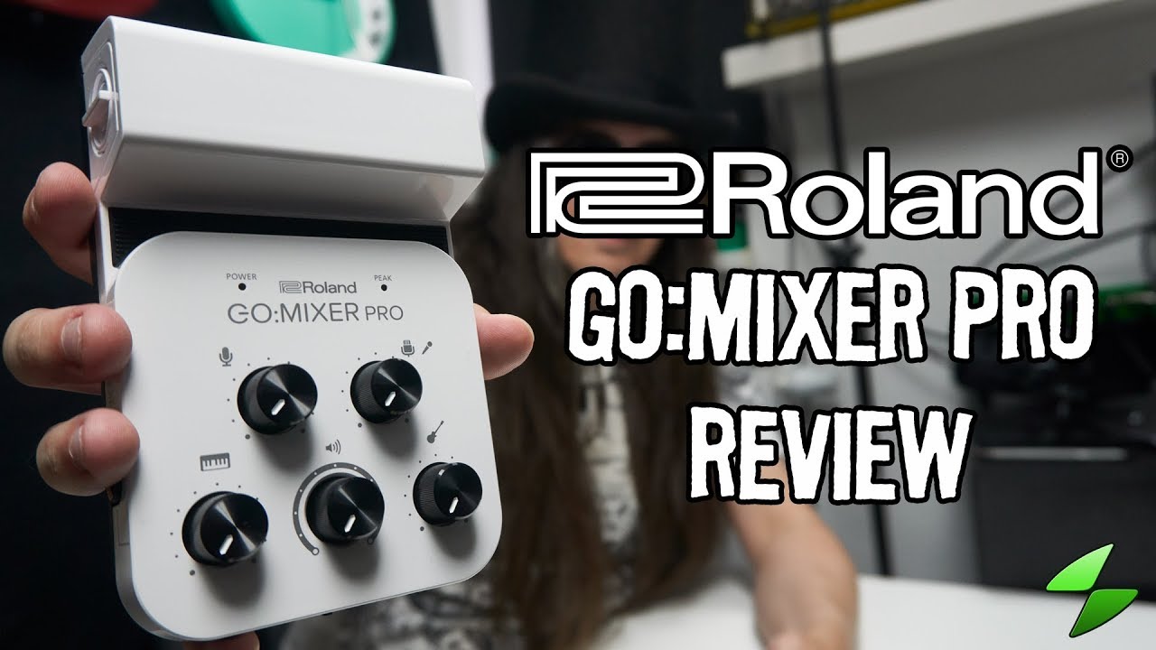 Roland GO:Mixer Pro. Portable cross-platform mixer review