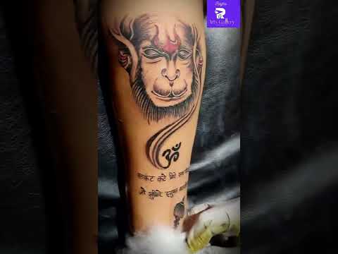 Customized Lord Hanuman tattoo  Hanuman tattoo Forearm tattoos Tattoos