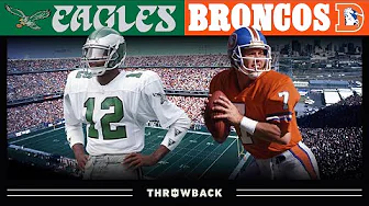 Cunningham vs Elway in an ELITE Jersey Matchup! (Eagles vs. Broncos 1989, Week 8)